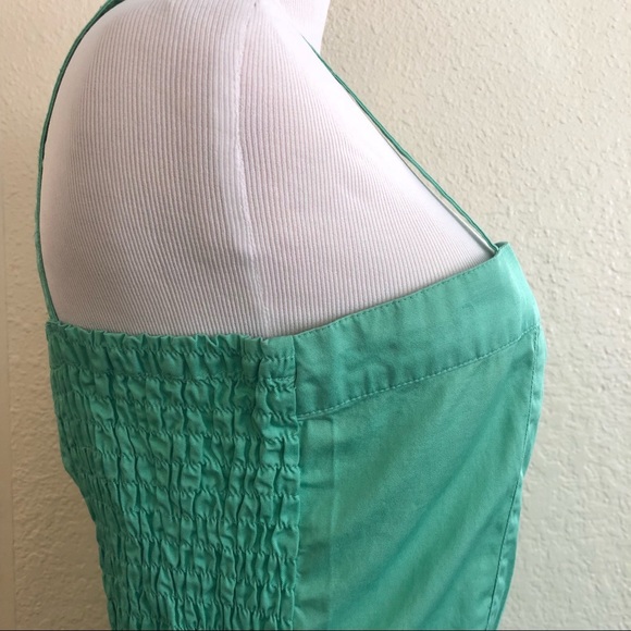 Mint Fit and Flare Dress - Picture 3 of 4